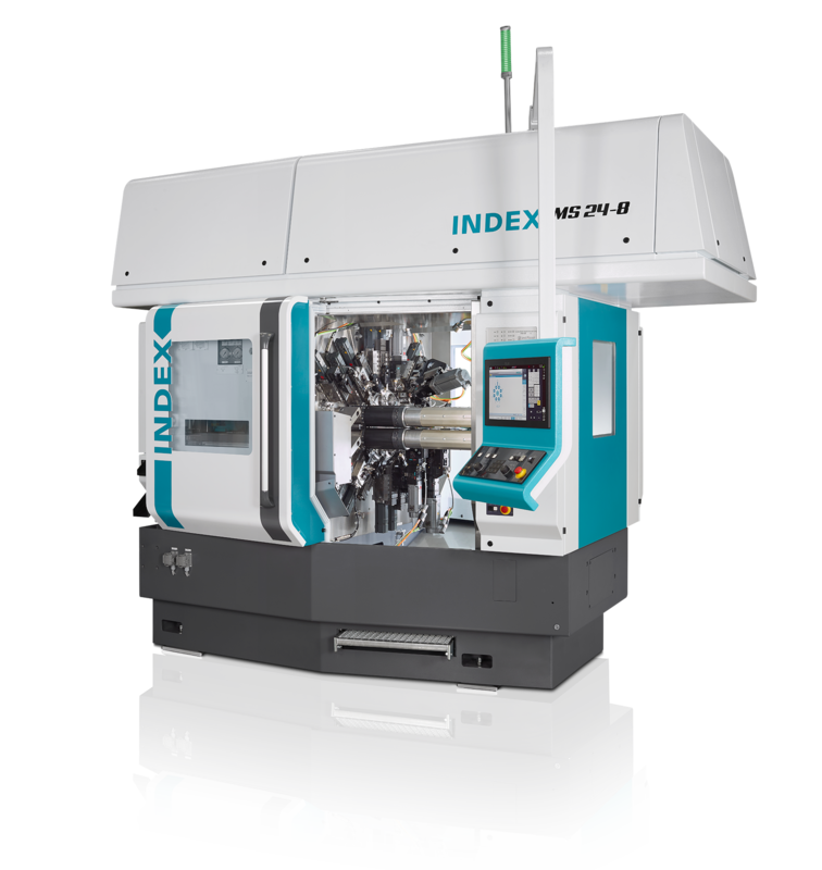 INDEX MS24-8 | Efficient Multi-Spindle Lathe for Maximum Precision
